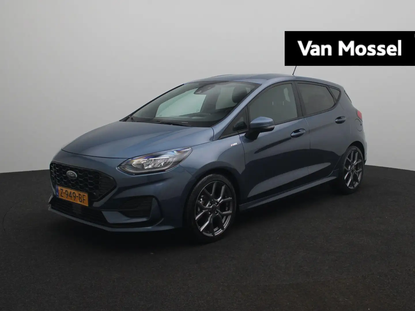 Ford Fiesta 1.0 EcoBoost Hybrid ST-Line Apple car play | Winte Blauw - 1