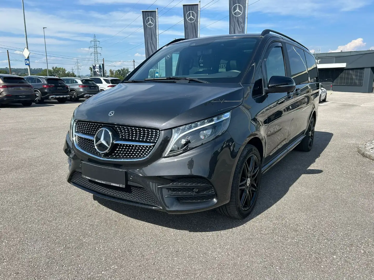Mercedes-Benz V 300 d Avantgarde 4matic Leder AMG Grau - 1