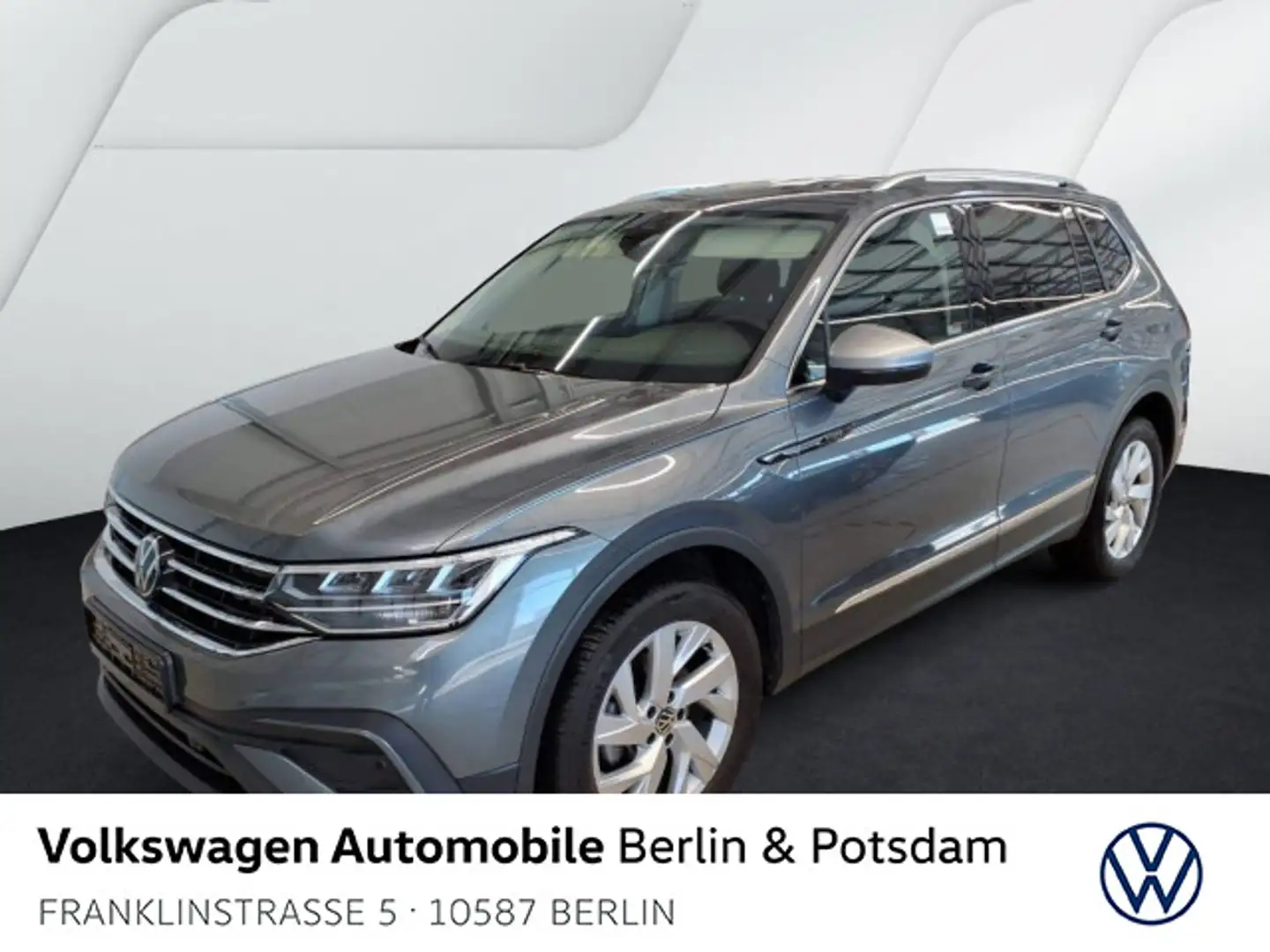 Volkswagen Tiguan Allspace 2.0 TDI Life 7-Sitzer AHK 1,99 % Grau - 1