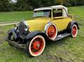 Ford Model A Sport Coupe Deluxe 1928 Gelb - thumbnail 2