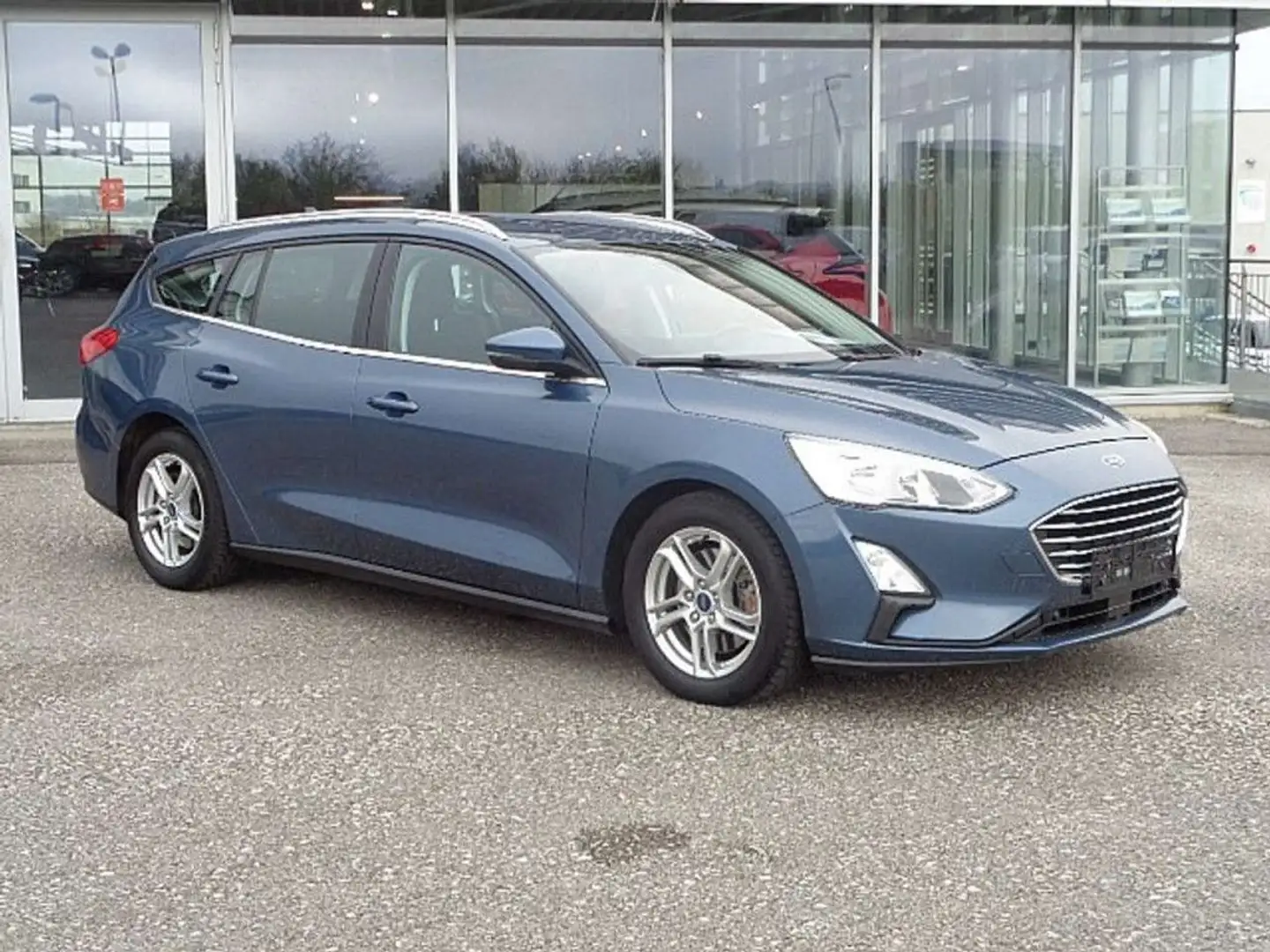 Ford Focus Traveller 1,5 *NAVI *PDC *TOP Blau - 2