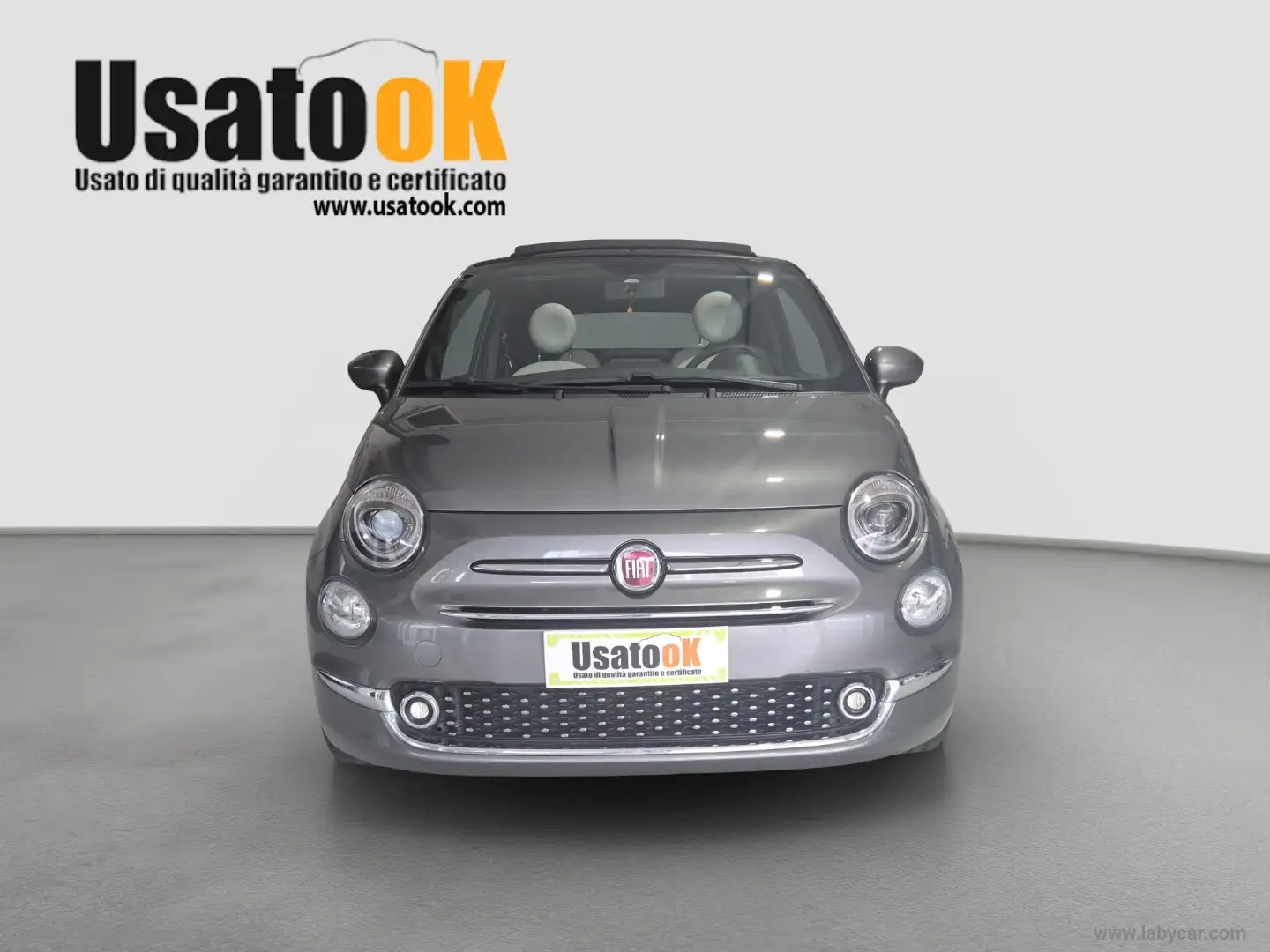 Fiat 500 C 1.2 DOLCEVITA CABRIO - ADATTA ANCHE A NEOPATENTA Grau - 2