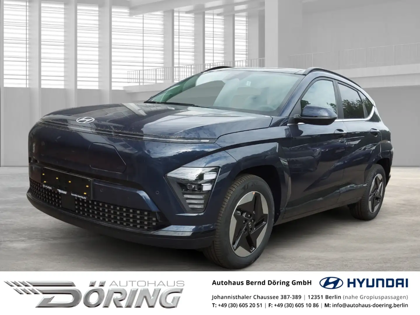 Hyundai KONA Prime EV 65,4kWh 218PS SD SX2 MY25 2WD Blau - 1