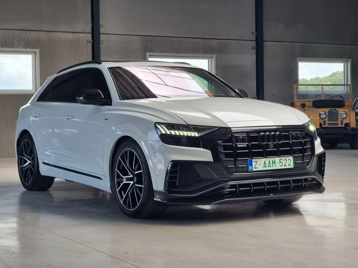 Audi Q8 50 TDi Quattro S-LINE * PACK ABT Blanc - 1