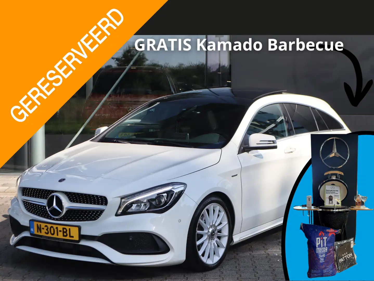 Mercedes-Benz CLA 180 Shooting Brake Business Solution AMG Cruise Contro Bianco - 1