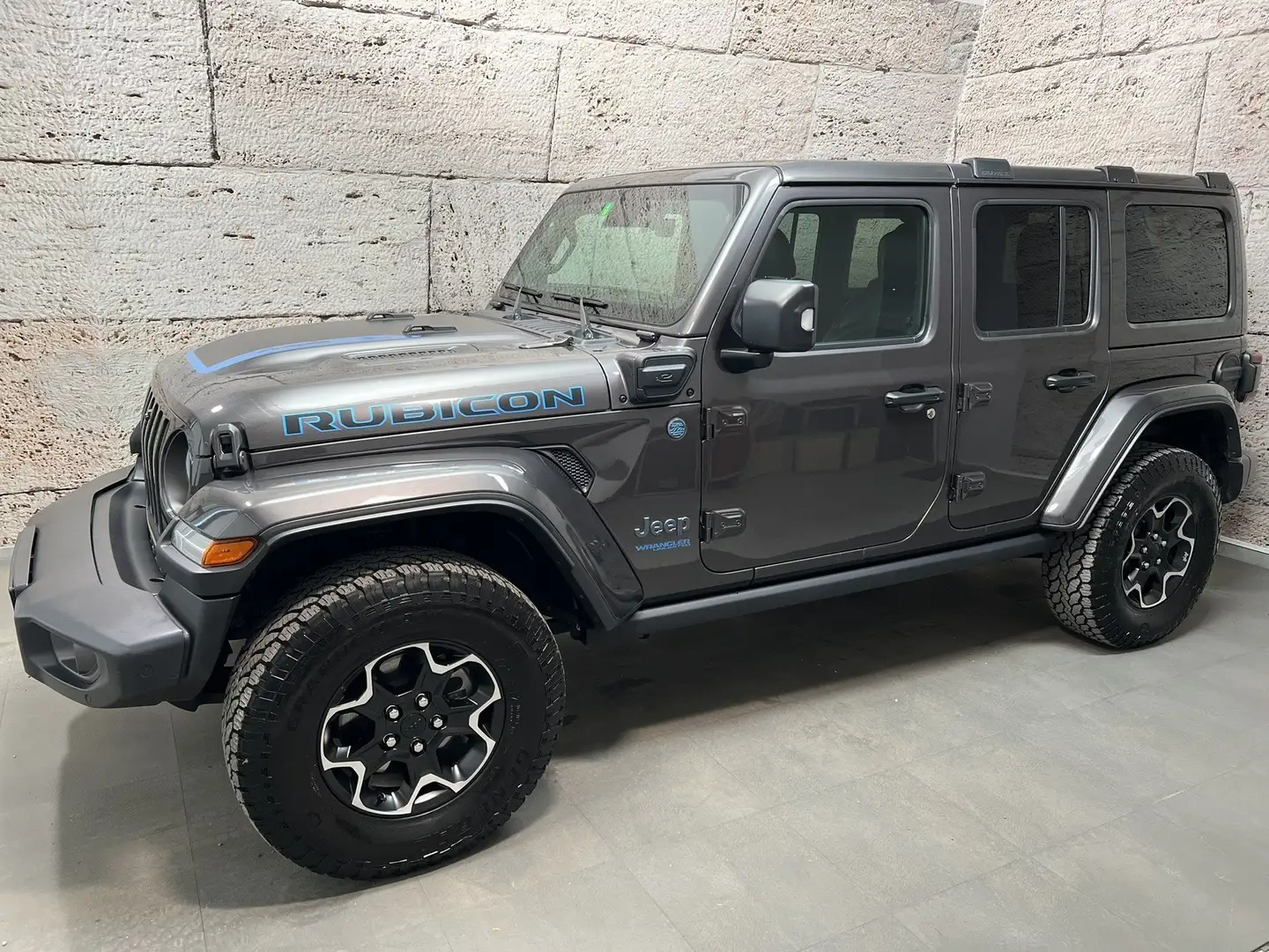 Jeep Wrangler Unlimited Rubicon Plug-In Hybrid 4xe Grau - 2