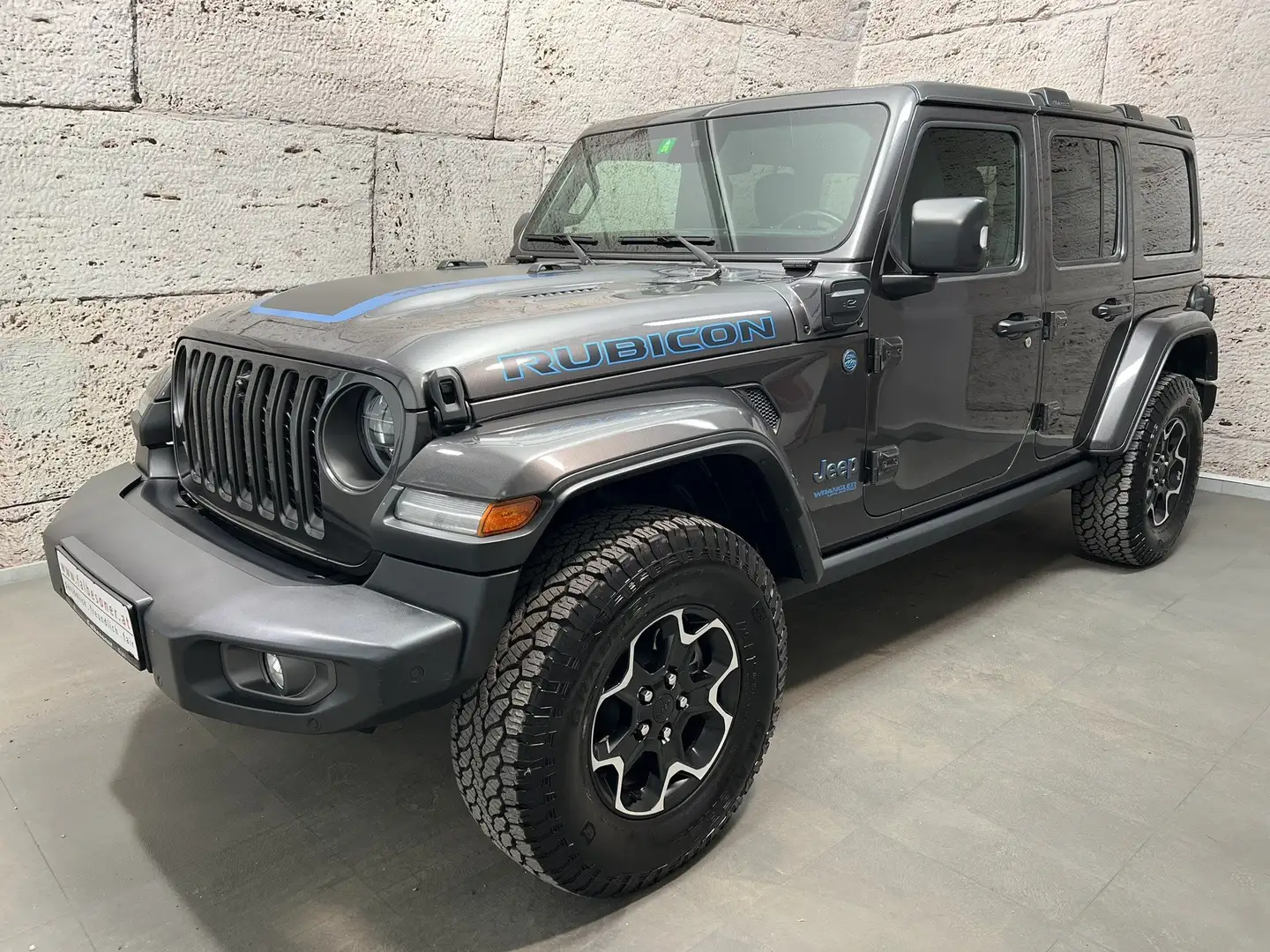 Jeep Wrangler Unlimited Rubicon Plug-In Hybrid 4xe Grau - 1