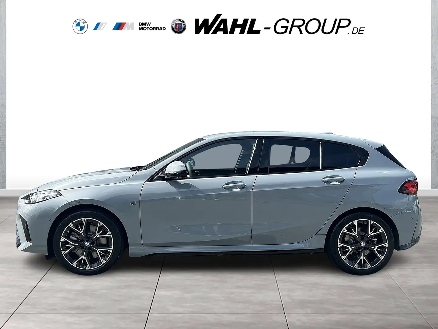 BMW 123 xDrive M Sport AHK HeadUp eSitze HarmanKardon Grau - 2