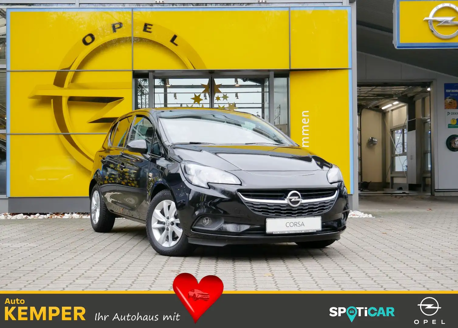 Opel Corsa 1.4 Active *PDC*SHZ*Tempomat* Schwarz - 1