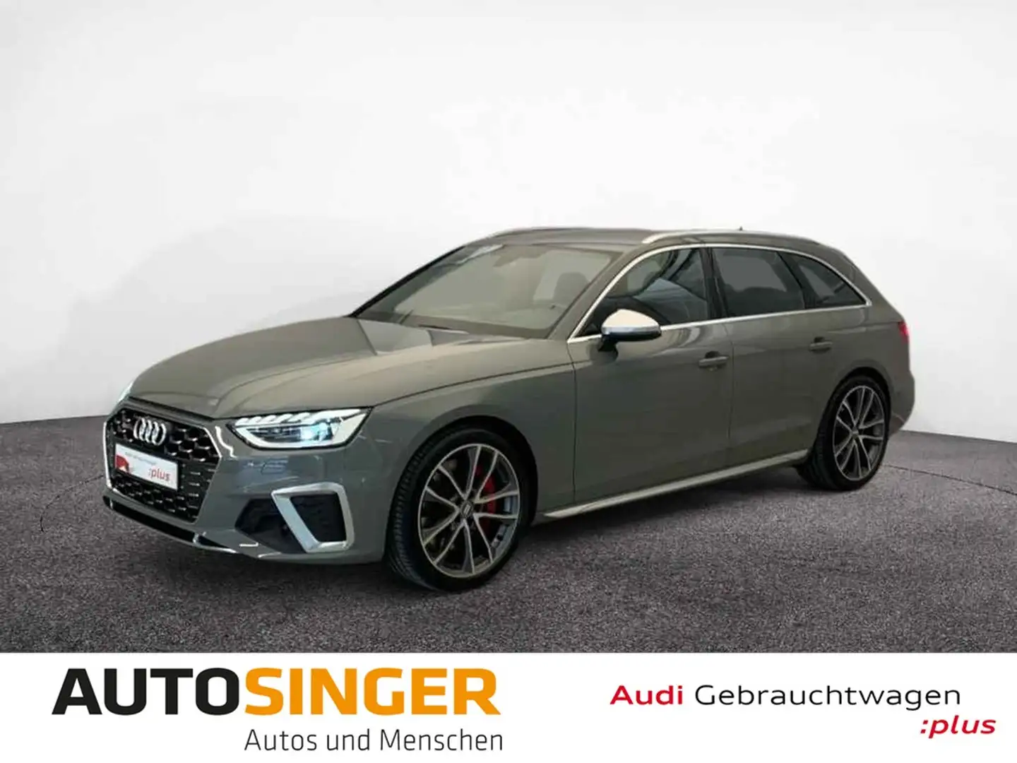 Audi S4 Avant *AHK*STDHZ*MATRIX*LEDER*360*ACC*HdUp* Grau - 1