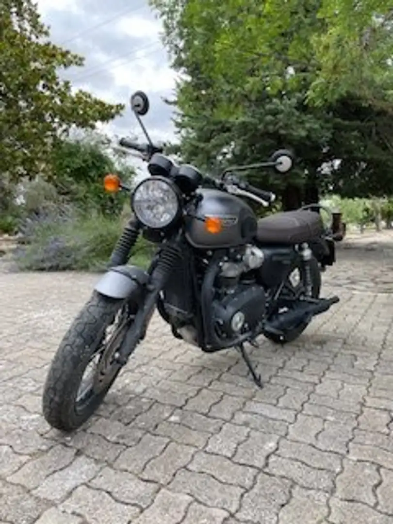 Triumph Bonneville T120 Naked Grigio - 2