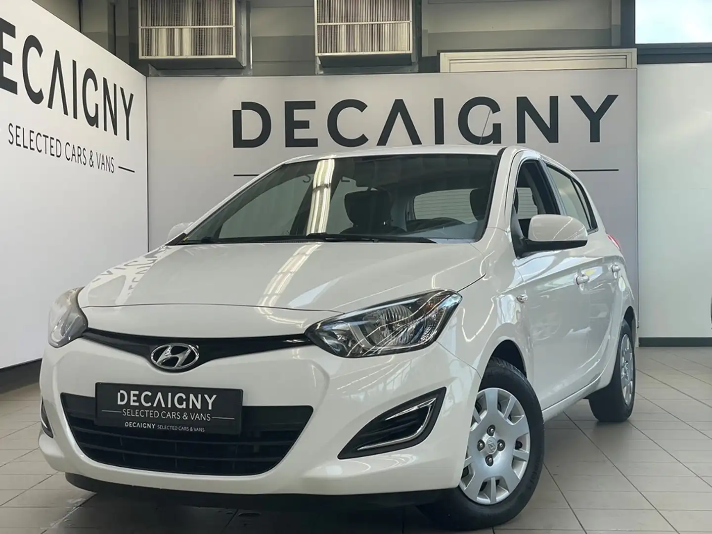 Hyundai i20 1.1d *AIRCO*USB* Blanc - 1