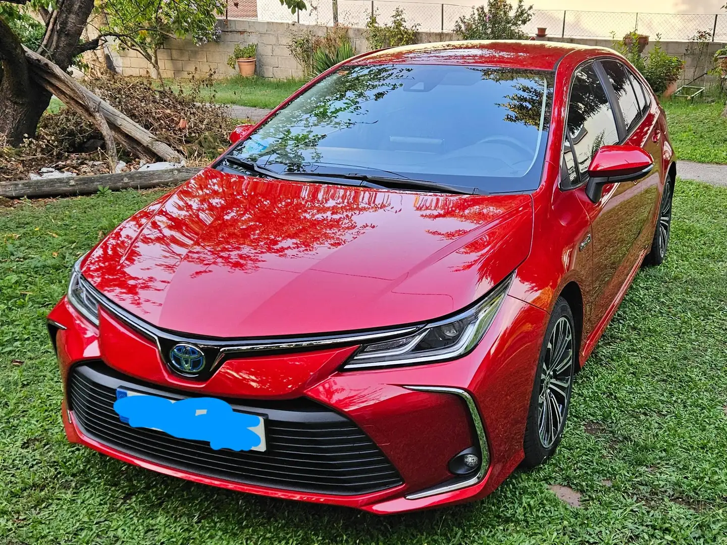 Toyota Corolla Corolla Sedán 125H Style Style Rojo - 1