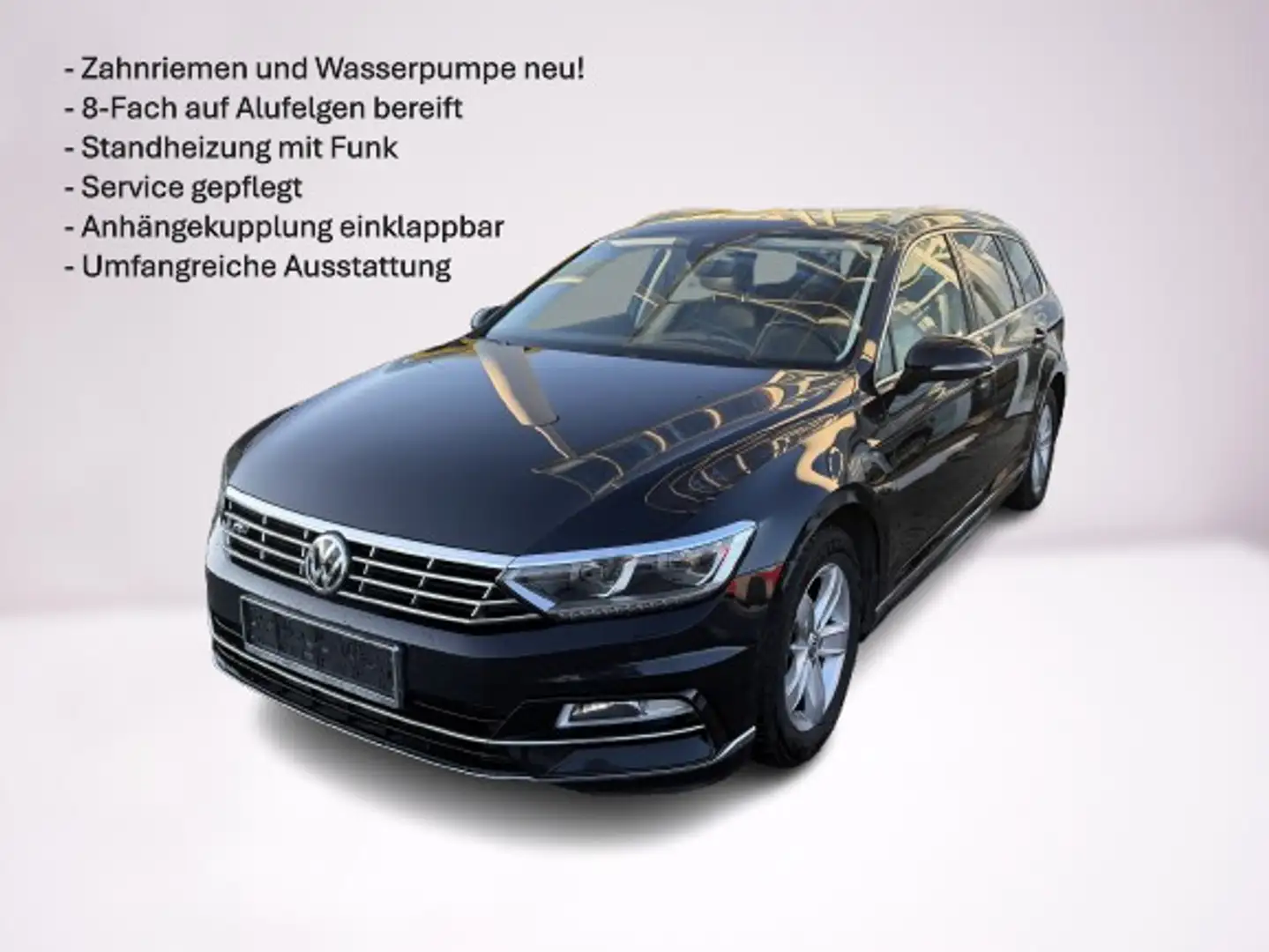 Volkswagen Passat Variant Highline/RLine 2,0 TDI SCR DSG Schwarz - 1