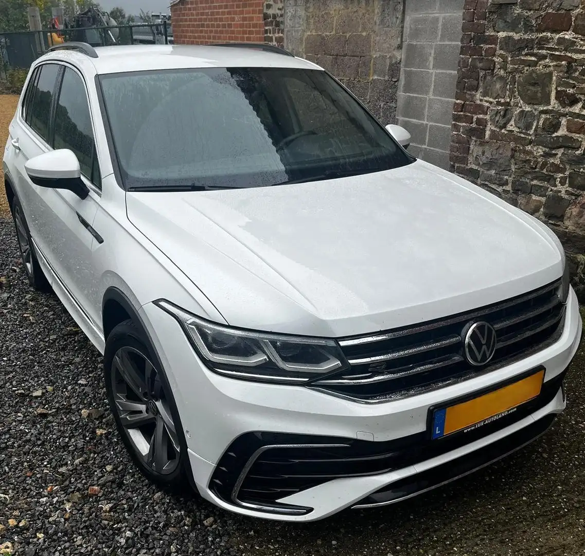Volkswagen Tiguan Tiguan 2.0 TDi R-Line 4Motion DSG Blanc - 1
