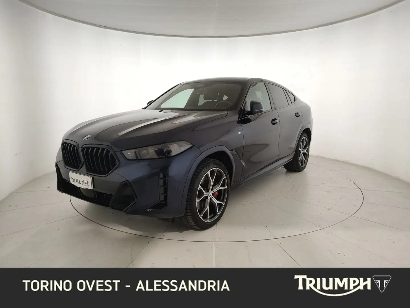 BMW X6 xdrive30d MSport auto Blauw - 1