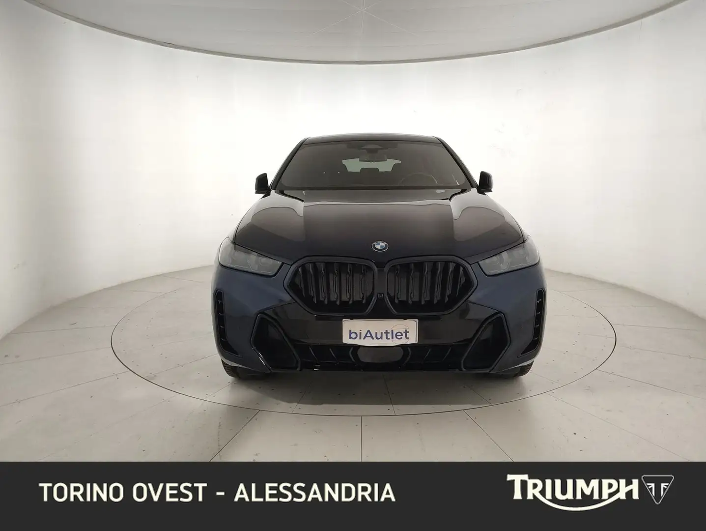 BMW X6 xdrive30d MSport auto Blauw - 2