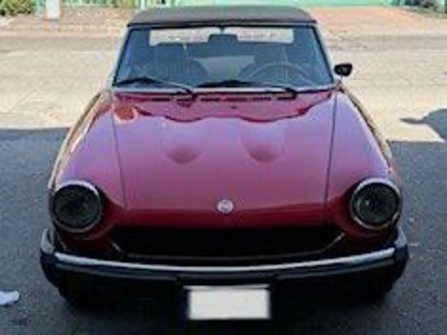 Fiat 124 Spider Red - 1