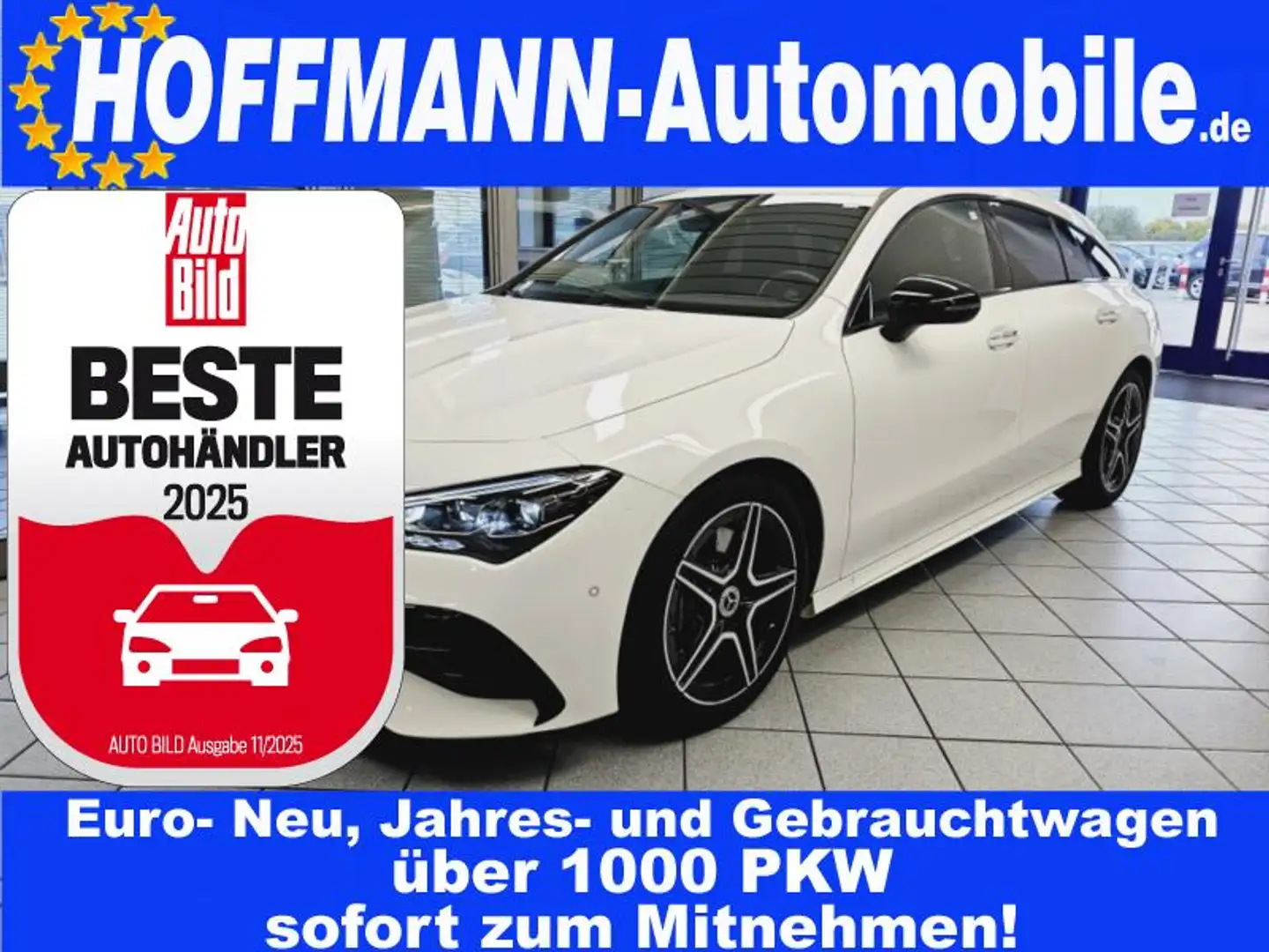 Mercedes-Benz CLA 250 AMG Line 4M,Navi,Standhzg Weiß - 1