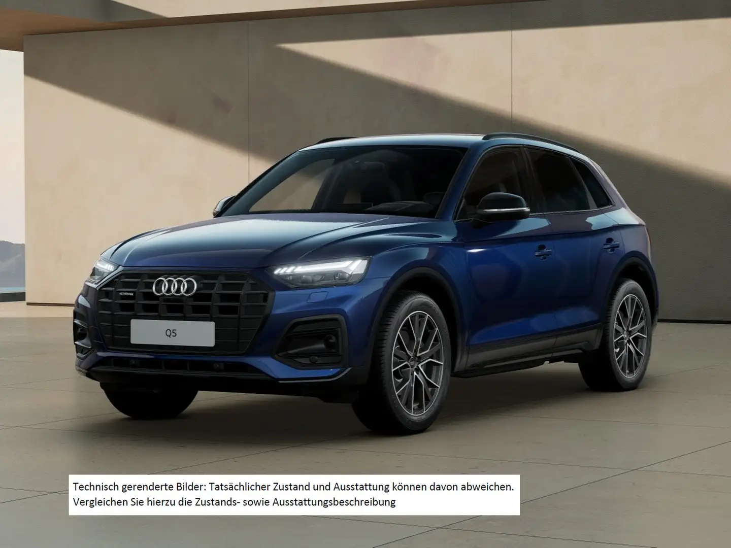 Audi Q5 45 TFSI quattro advanced S tronic Blau - 2