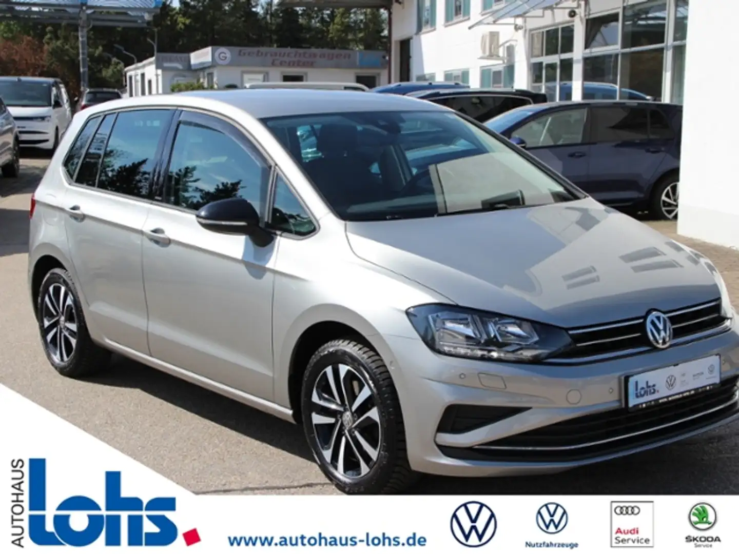 Volkswagen Golf Sportsvan IQ.Drive Tiptronic KLIMA NAVI ALU Silber - 1
