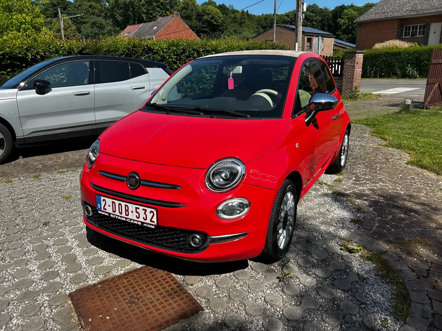Fiat 500C 500C 1.2i Lounge Червоний - 1