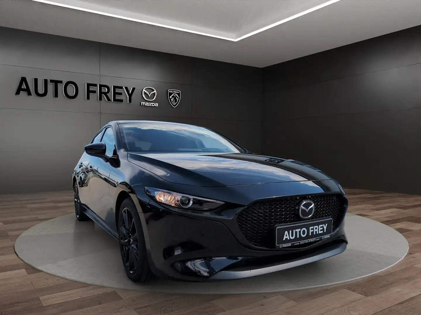 Mazda 3 2.0 150PS Homura Premium-Paket+1.HAND+360-KAMERA+B Noir - 1