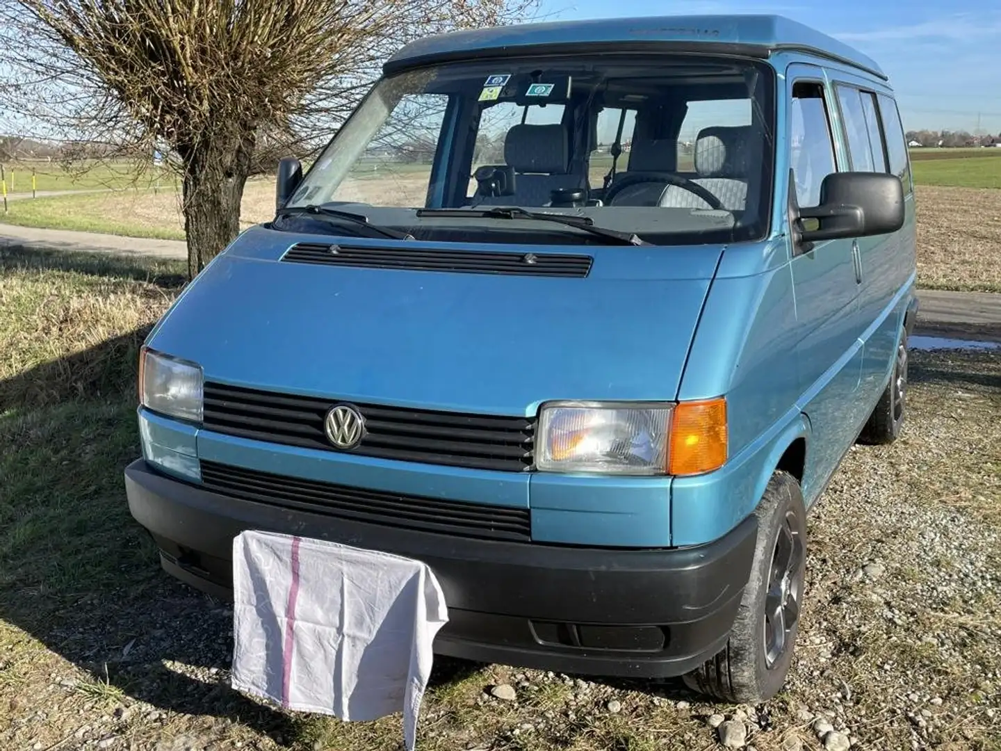 Volkswagen T4 Multivan T4/MULTIVAN/ 70X0B, Hubdach, Benzin 110 PS Bleu - 2
