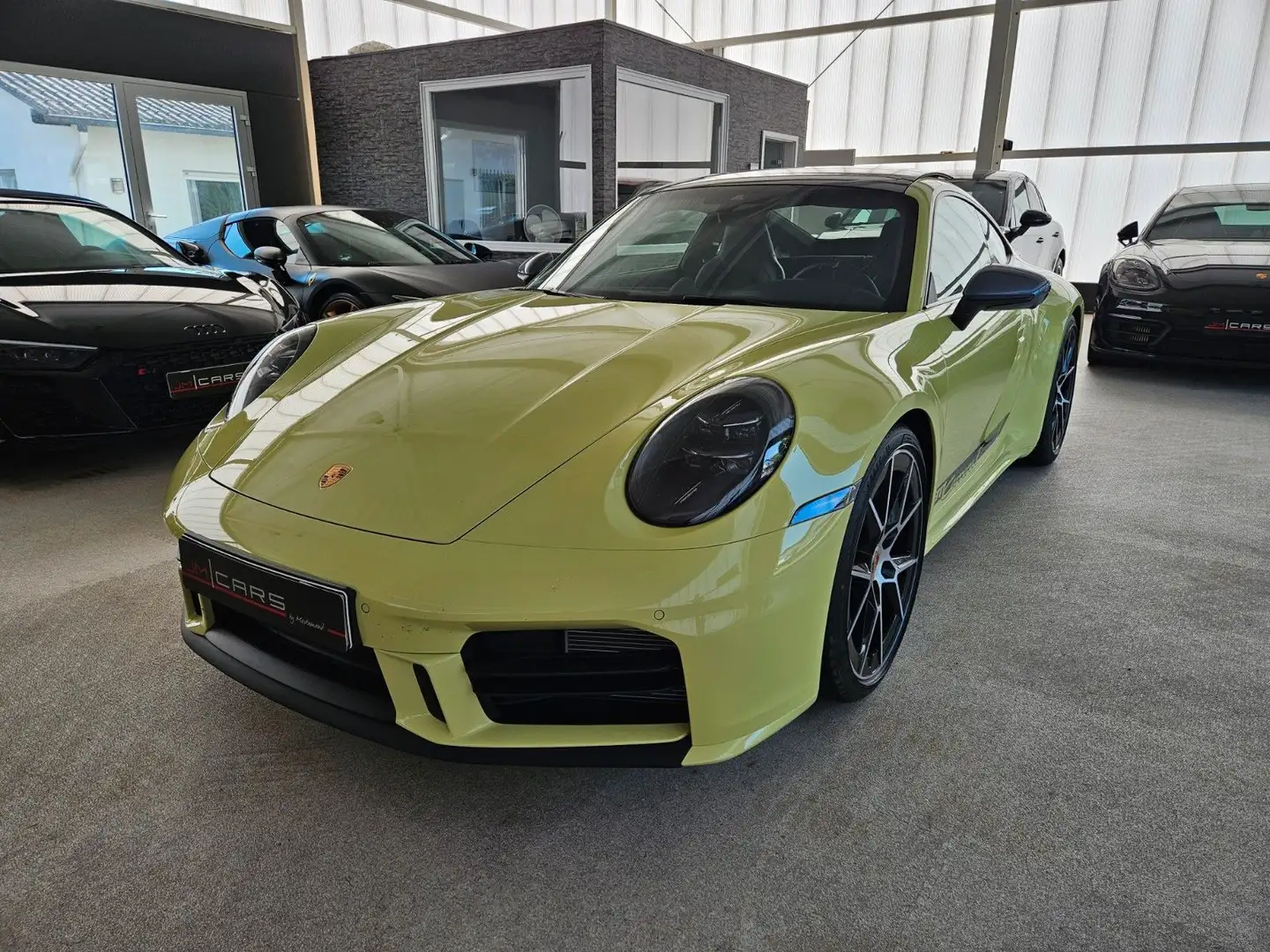 Porsche 992 Carrera T *SportDesign/360°/HAL/Klappe/BOSE* Jaune - 1