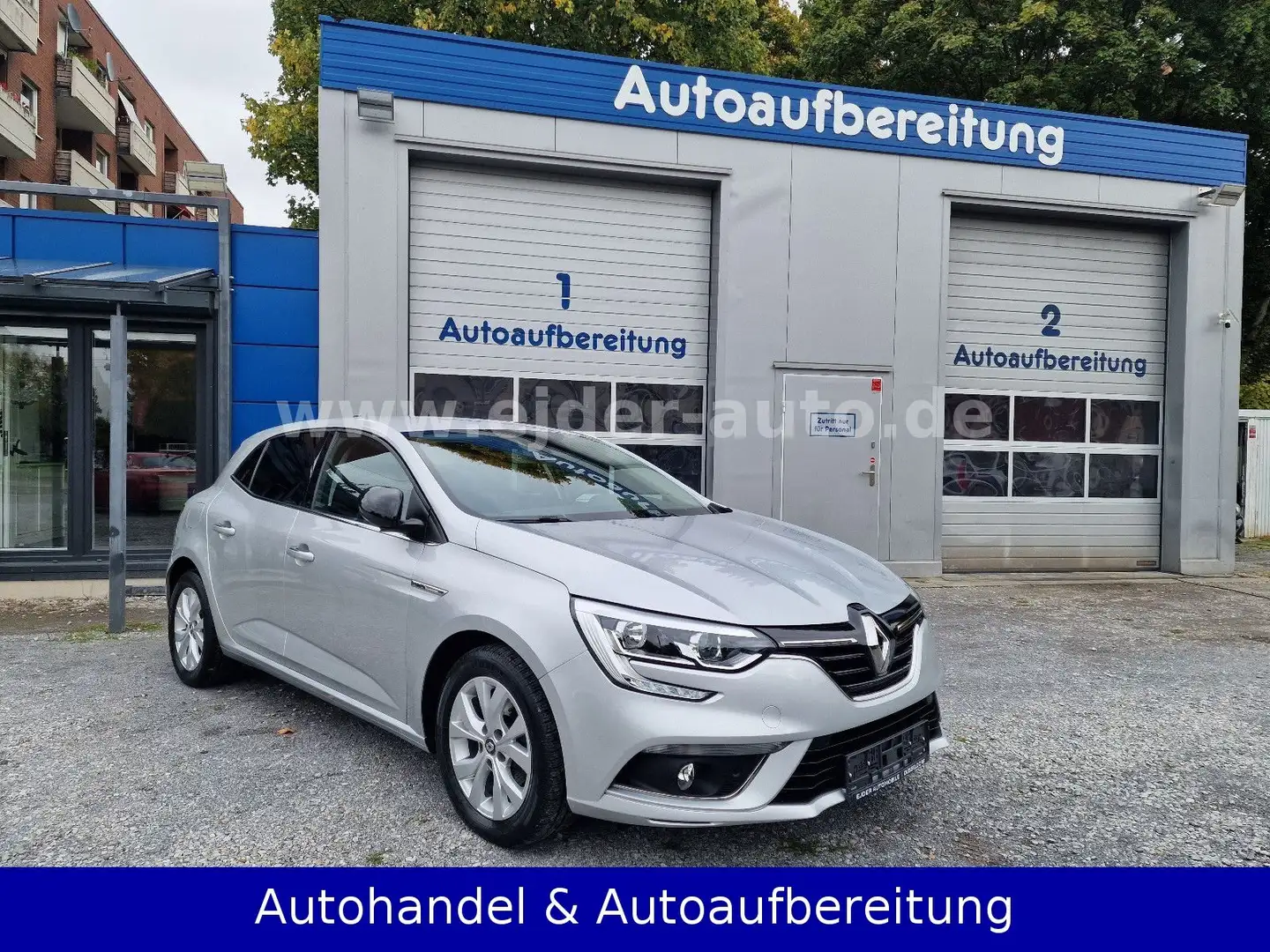 Renault Megane TCe 140 EDC GPF Limited Automatik 1.HAND Gris - 1