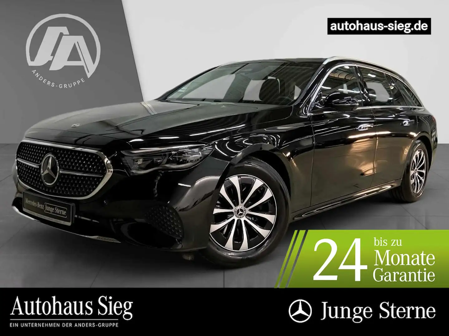 Mercedes-Benz E 200 T Avantgarde Adv.Plus+Pano+AHK+Distr+LED+ Schwarz - 1