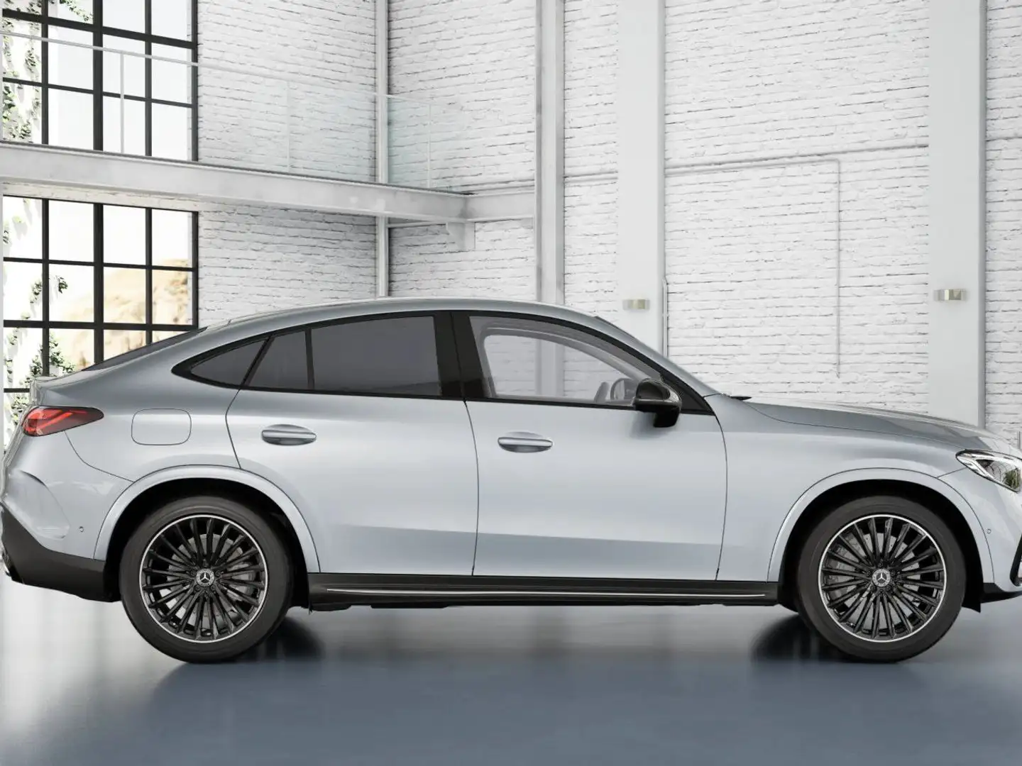 Mercedes-Benz GLC 220 GLC 220d 4MATIC Coupé AMG Line ADVANCED PLUS Argent - 2