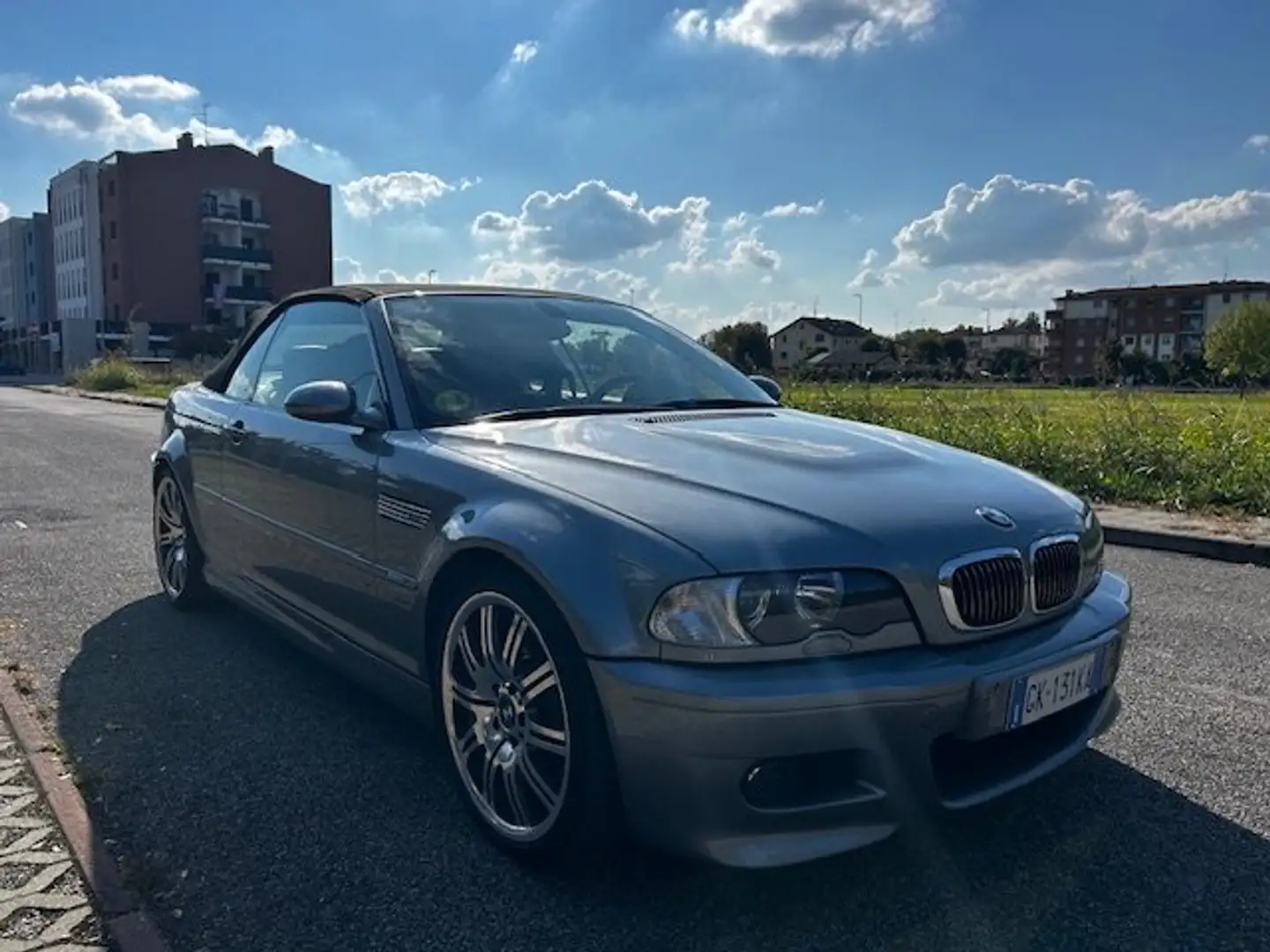 BMW M3 M3 Cabrio 3.2 Cambio SMG 2 full optional ASI Grigio - 2