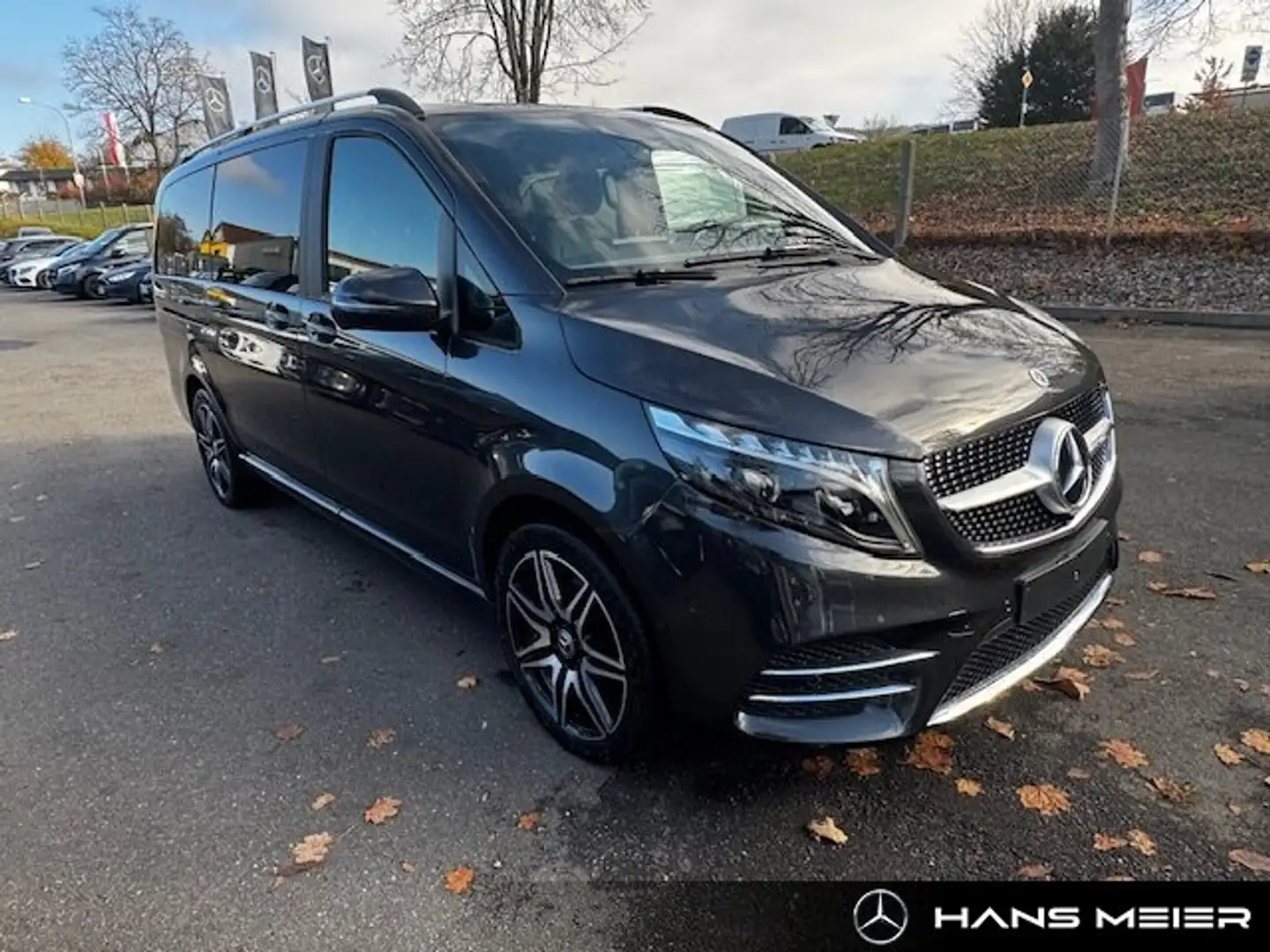 Mercedes-Benz V 250 V 250 d 4M AMG Lang LED AHK Distronic Totwinkel BC Grau - 2
