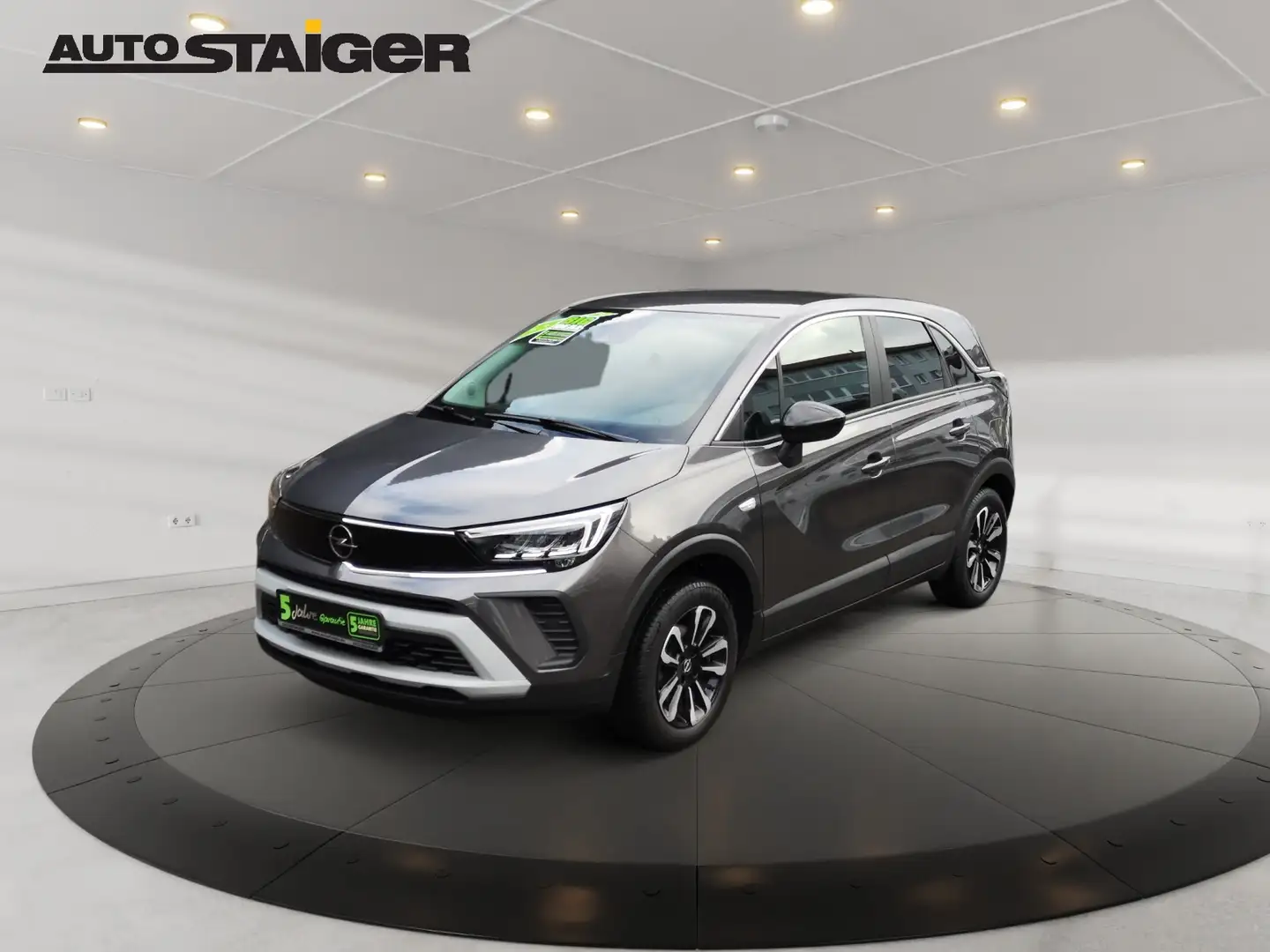 Opel Crossland 1.2 Turbo Automatik*Allwetter*Sitzhzg Šedá - 2