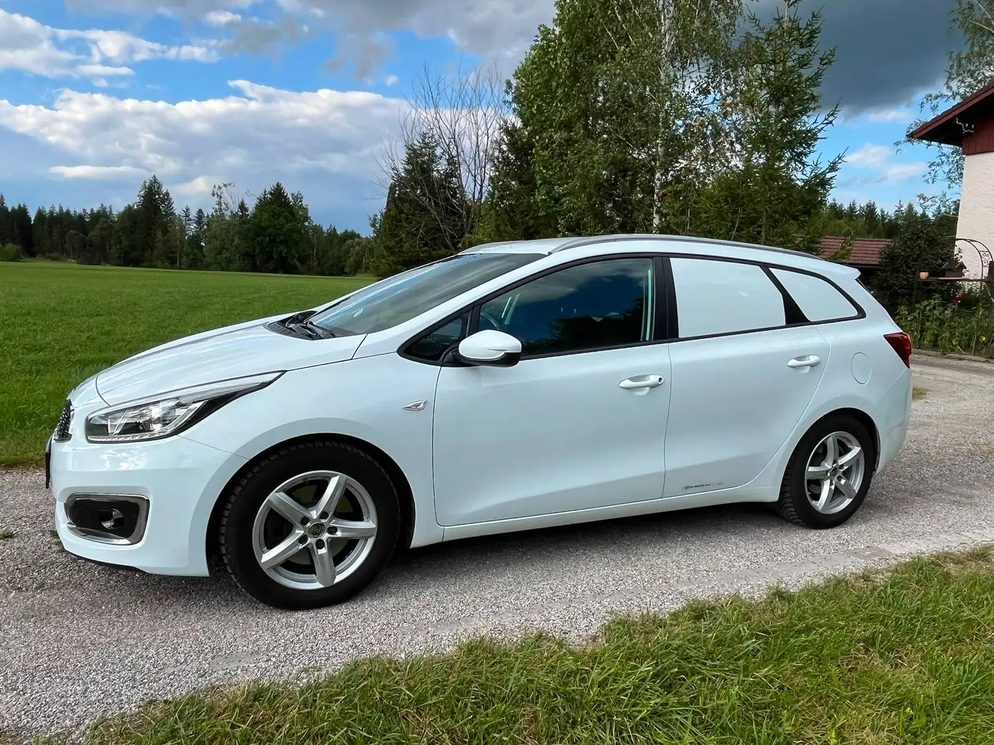 Kia Ceed SW / cee'd SW cee'd SW 1,6 CRDi Silber Plus Silber Plus Weiß - 1