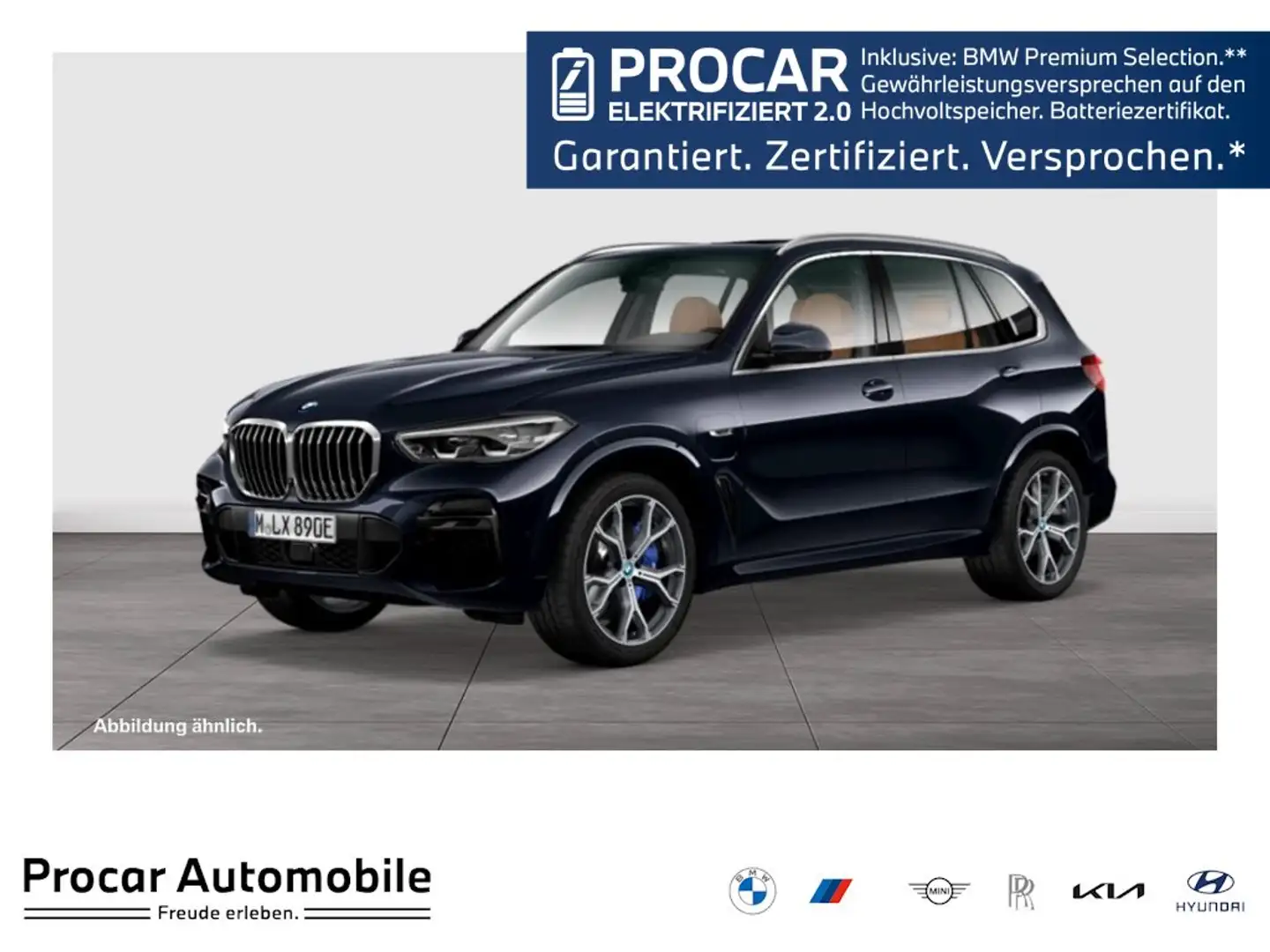 BMW X5 xDrive45e M Sport PANO+AHK+LED+H/K+Alarm+Komfortsi Schwarz - 1