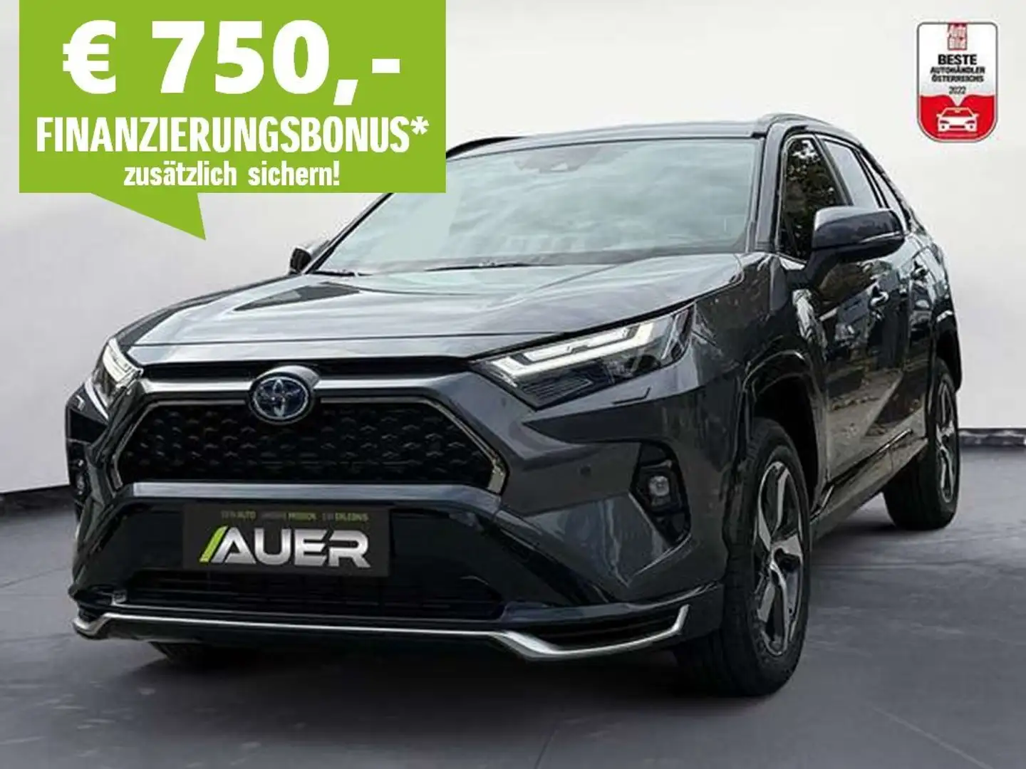 Toyota RAV 4 RAV4 2,5 Hybrid PHEV Active AWD CVT 306PS Grau - 1