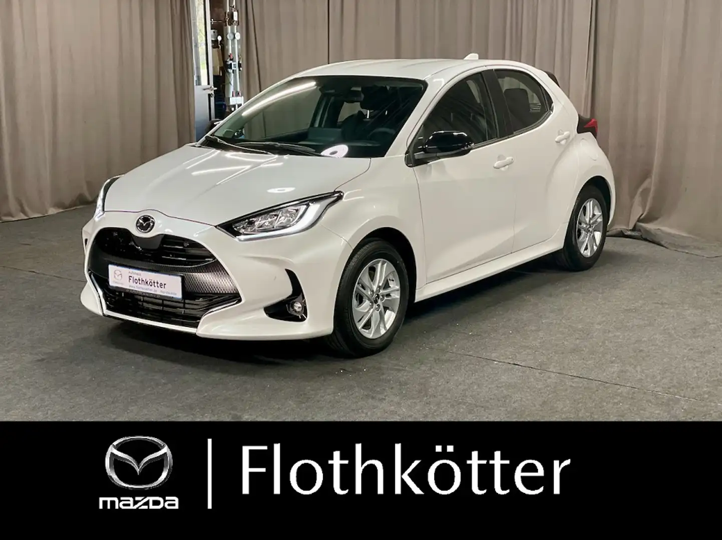 Mazda 2 Hybrid 116PS AGILE*KAMERA*CARPLAY* Wit - 1
