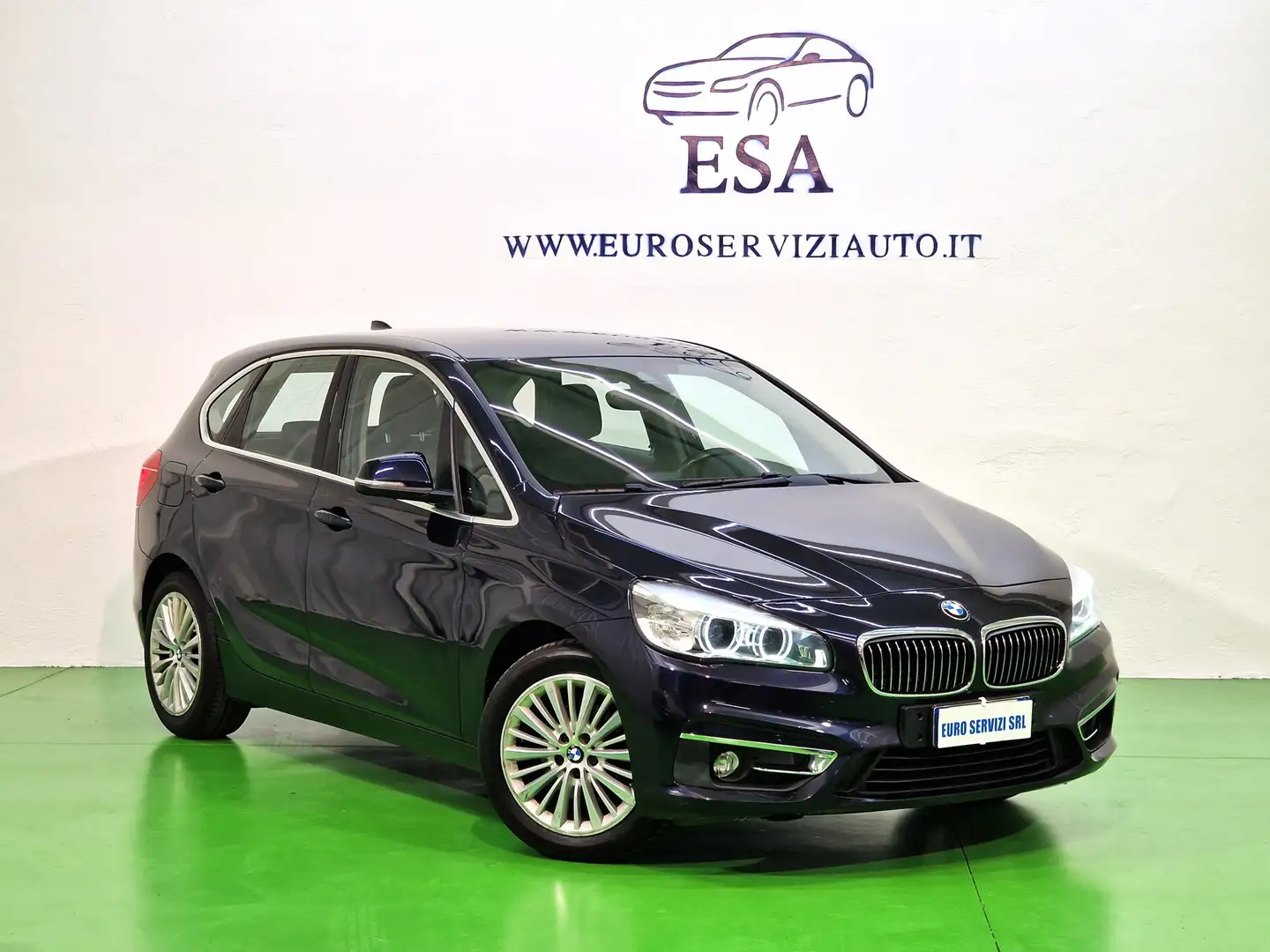 BMW 218 Serie 2 F45  Active Tourer 218d  Luxury auto Blau - 1