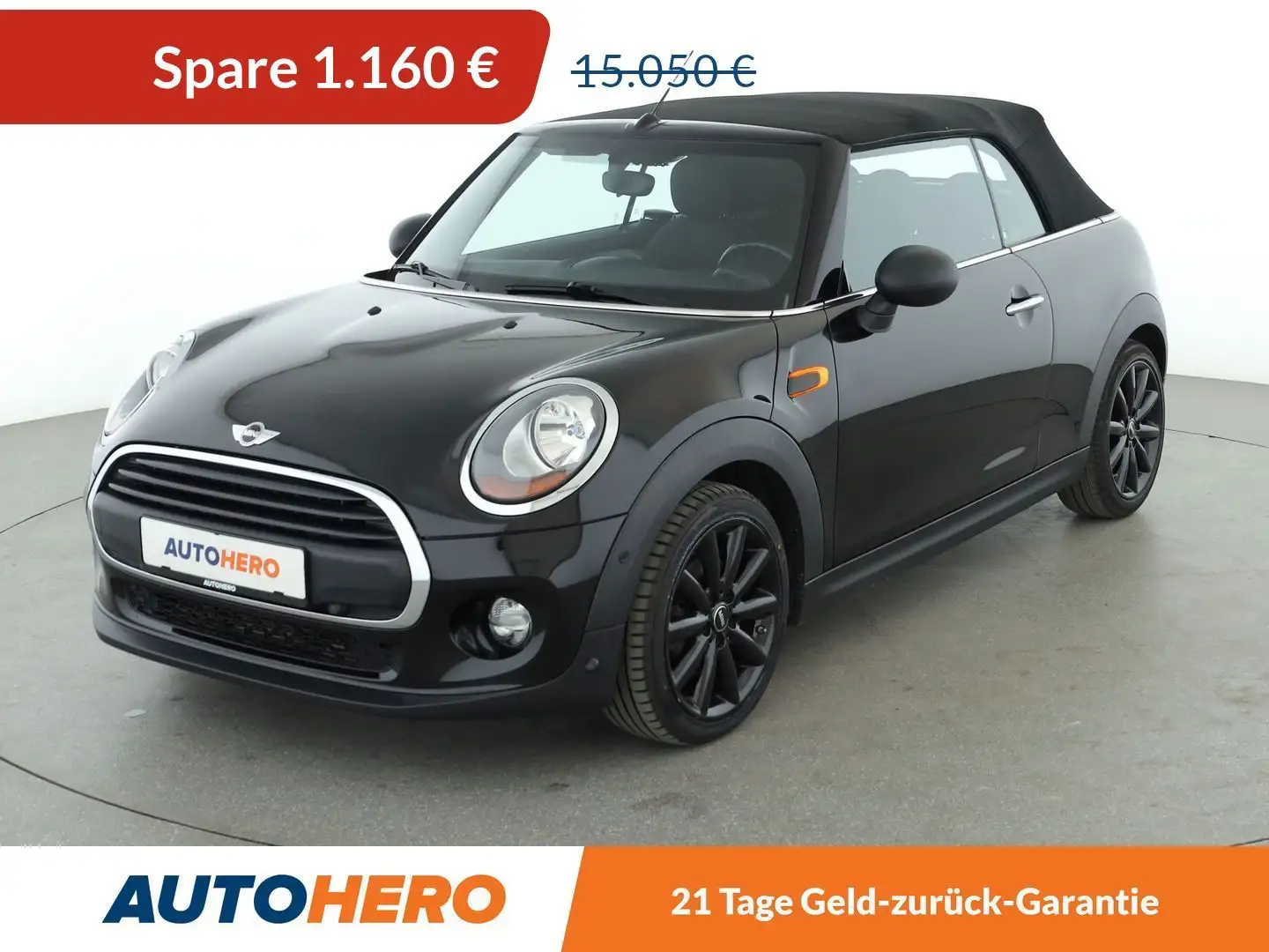 MINI One Cabrio One *NAVI*TEMPO*PDC*KLIMA* Schwarz - 1