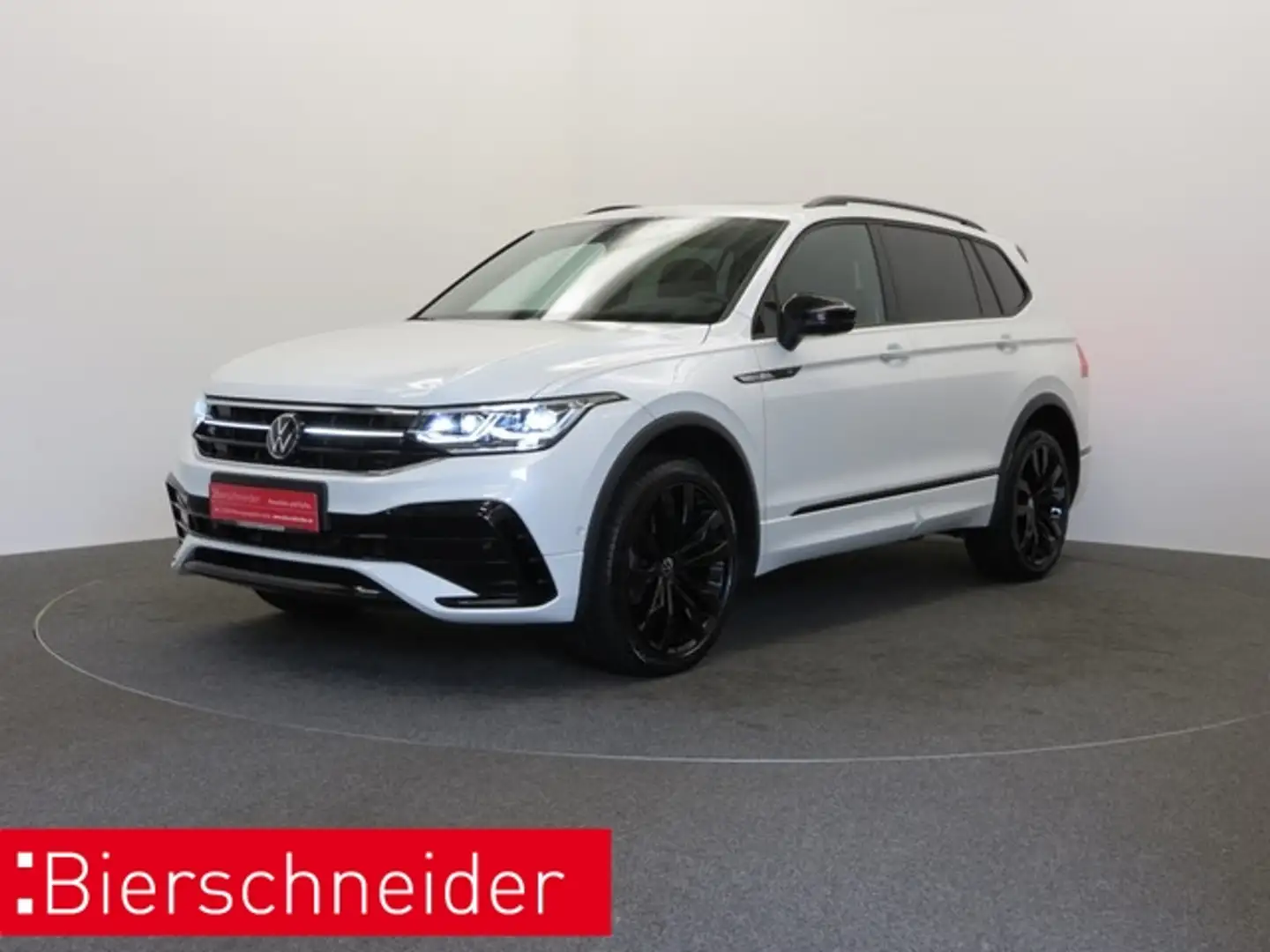 Volkswagen Tiguan Allspace 2.0 TDI DSG 4Mo. R-Line Black IQ-LIGHT DIGITAL COC Weiß - 1