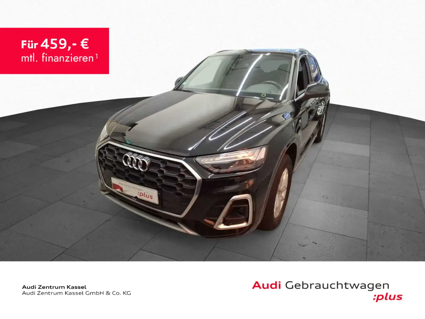 Audi Q5 S line 40 TDI qu. Matrix Pano AHK Kamera Navi Schwarz - 1