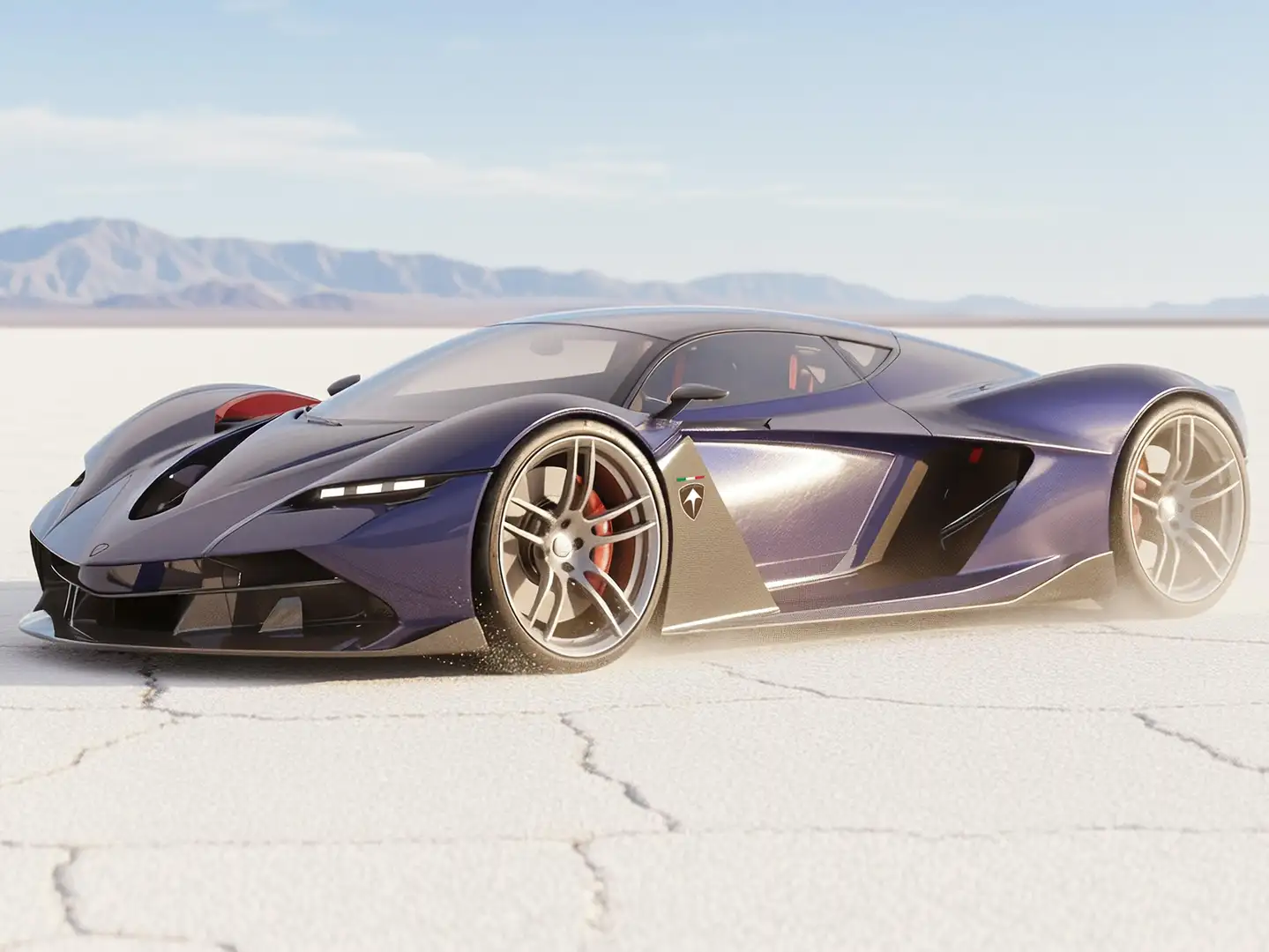 Angelelli Automobili D-1 S Hypercar R Blu/Azzurro - 1