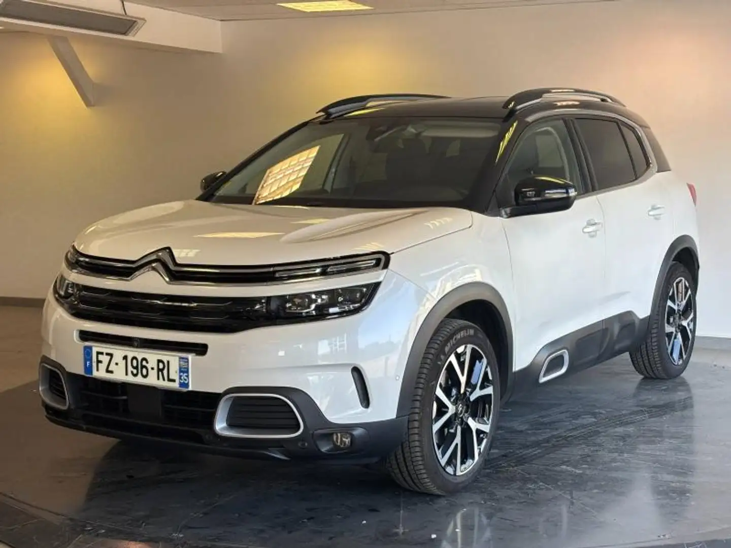 Citroen C5 Aircross BlueHDi 130ch S\u0026S Shine EAT8 E6.d Blanc - 1