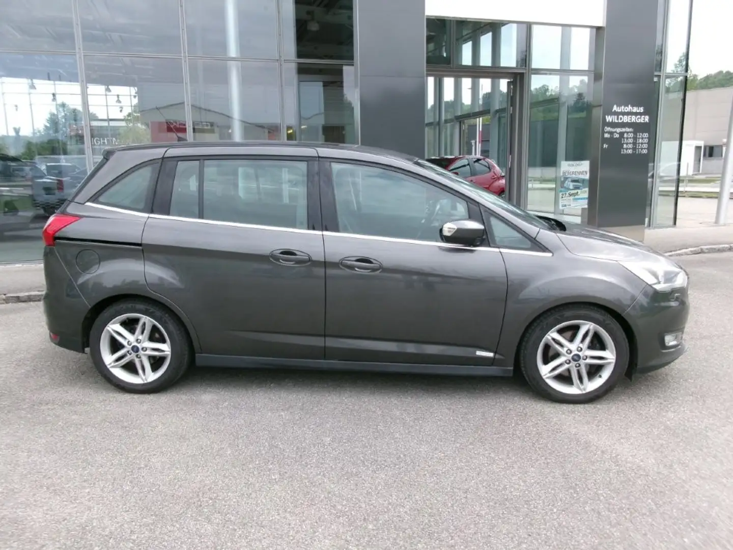 Ford Grand C-Max Grand C-MAX Titanium 2,0TDCi Powershift !!! EXTRAS !!! TOPGEBRAUCHTER !!! Grau - 2