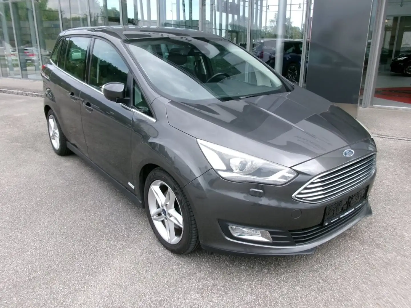 Ford Grand C-Max Grand C-MAX Titanium 2,0TDCi Powershift !!! EXTRAS !!! TOPGEBRAUCHTER !!! Grau - 1