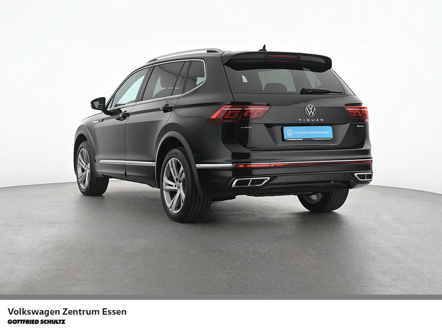 Volkswagen Tiguan Allspace R-Line 4Motion TSI DSG Matrix Panorama Standhzg Schwarz - 2