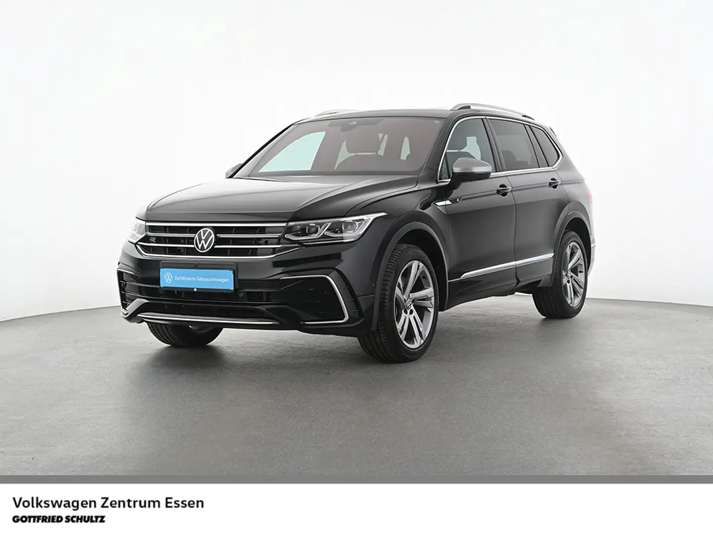 Volkswagen Tiguan Allspace R-Line 4Motion TSI DSG Matrix Panorama Standhzg Schwarz - 1