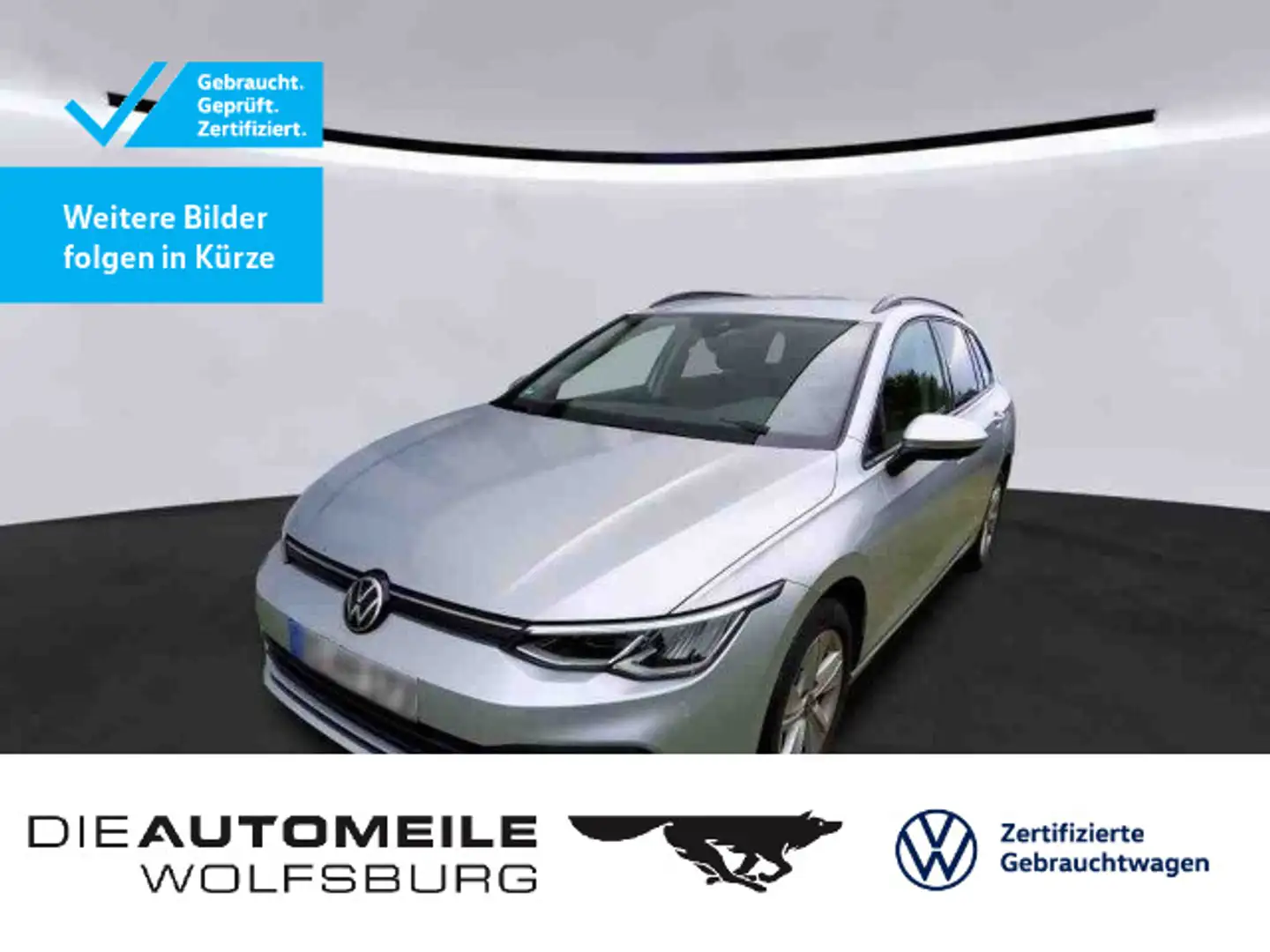 Volkswagen Golf Variant Golf 8 VIII Variant 1.5 TSI Life LED/Stand/ACC Silber - 1